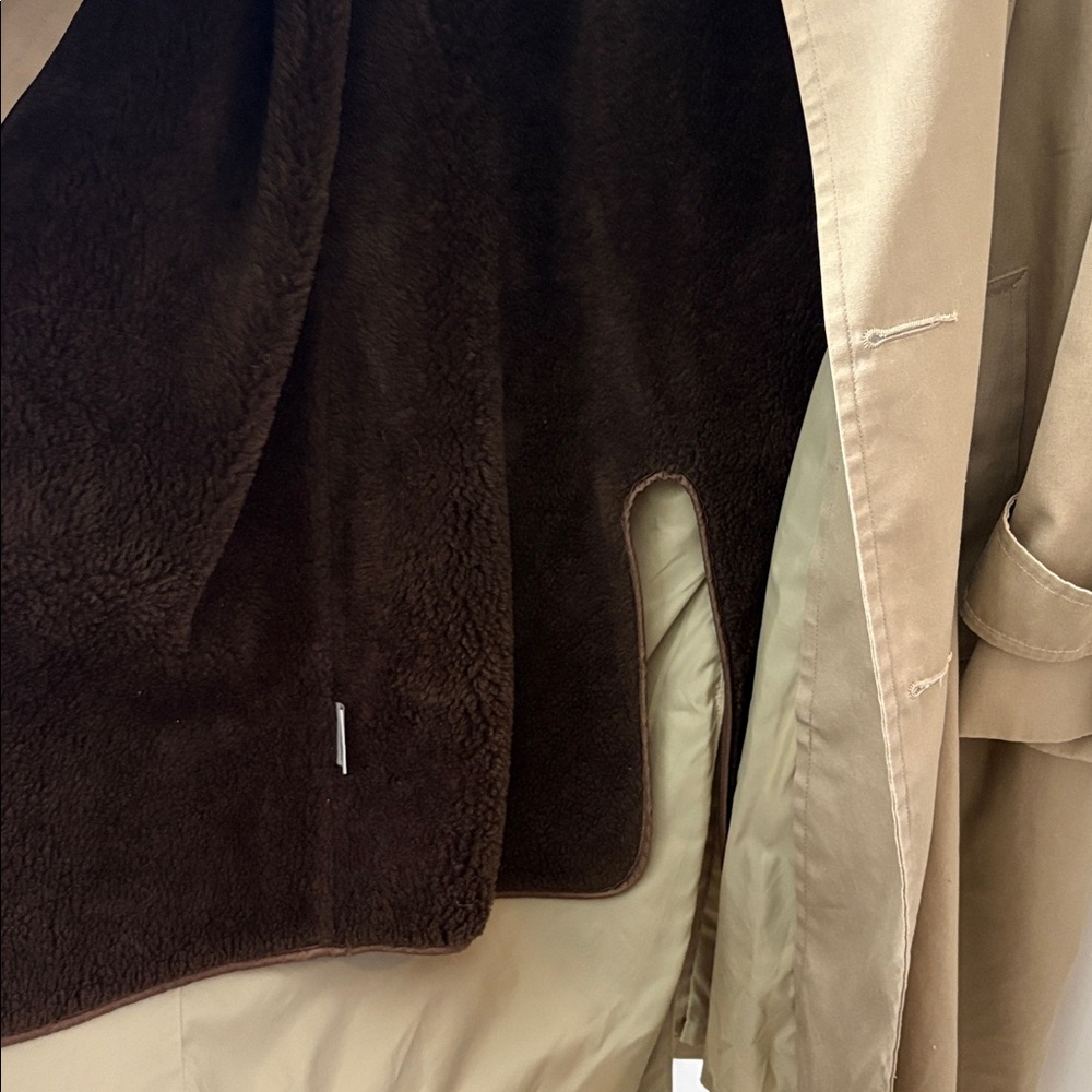 Botany Weathertopper Men's Over Coat. 44 Reg. Removable Fleece Lining. - Picture 10 of 10